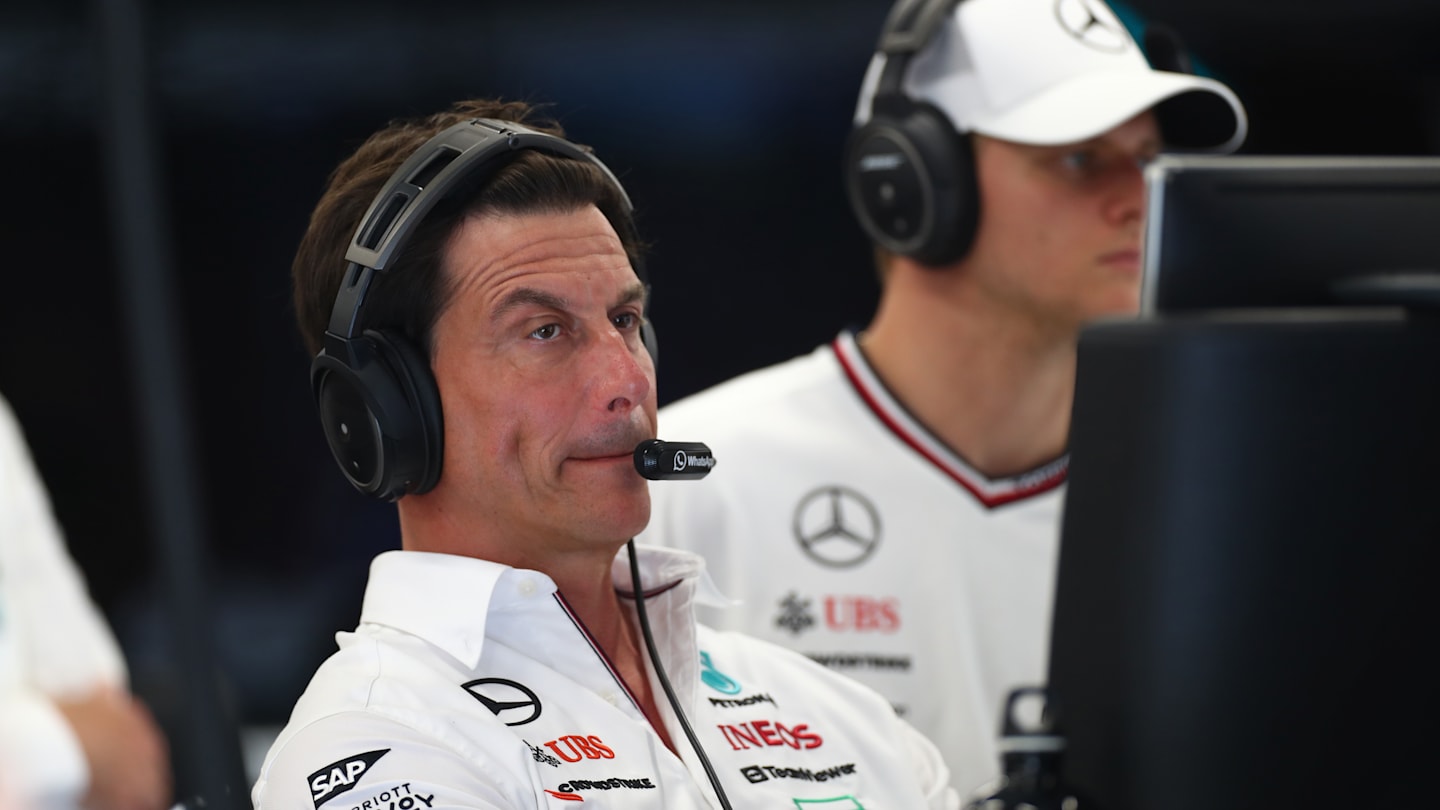 BUDAPEST, HUNGARY - JULY 19: Toto Wolff Team Principal of Mercedes AMG Petronas F1 and Mick