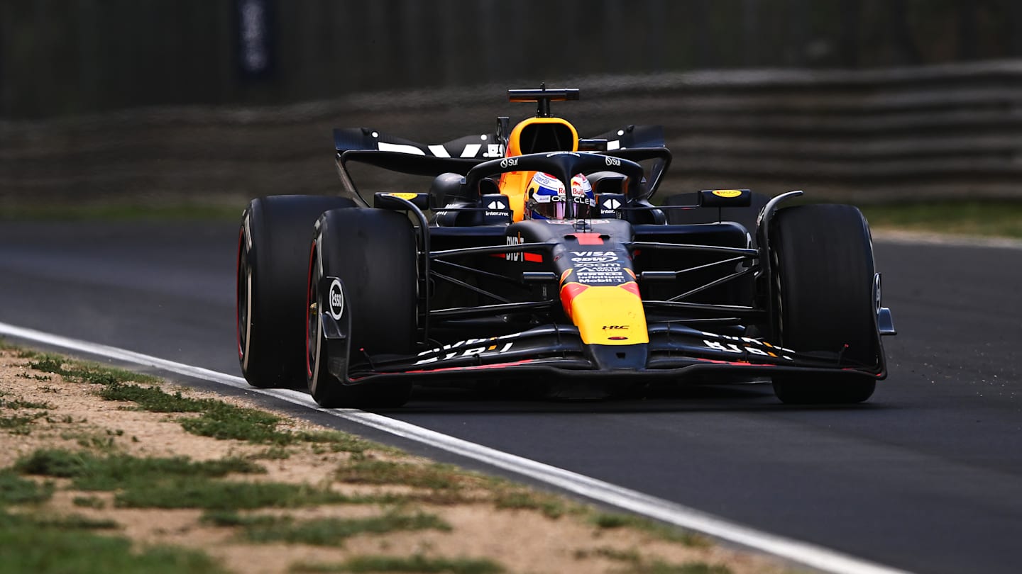 MONZA, ITALY - SEPTEMBER 01: Max Verstappen of the Netherlands driving the (1) Oracle Red Bull