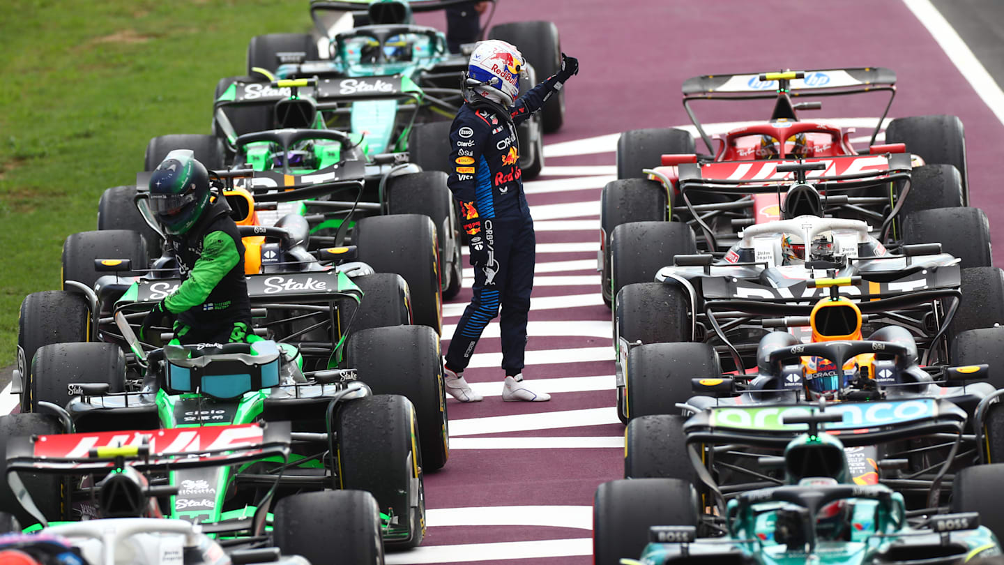 MONZA, ITALY - SEPTEMBER 01: Max Verstappen of Oracle Red Bull Racing and The Netherlands in Parc