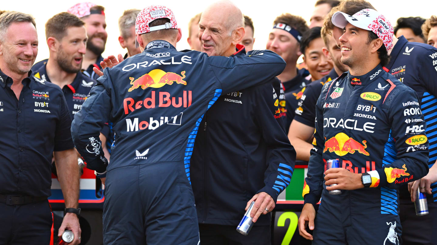 SUZUKA, JAPAN - APRIL 07: Race winner Max Verstappen of the Netherlands and Oracle Red Bull Racing