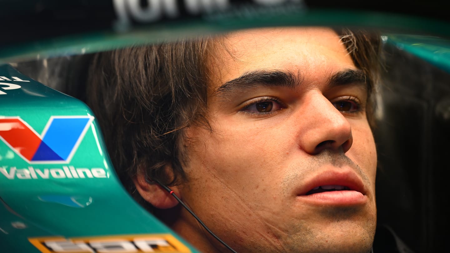 SUZUKA, JAPAN - APRIL 05: Lance Stroll of Canada and Aston Martin F1 Team prepares to drive in the