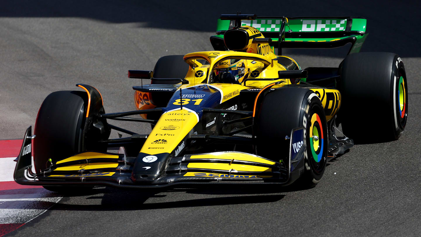 Piastri scored his first podium of 2024 in the Senna-inspired livery