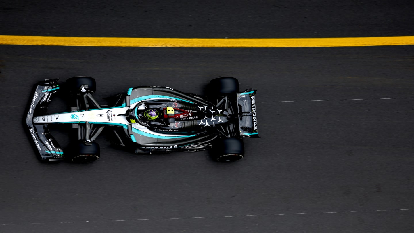 MONTE-CARLO, MONACO - MAY 24: Lewis Hamilton of Great Britain driving the (44) Mercedes AMG