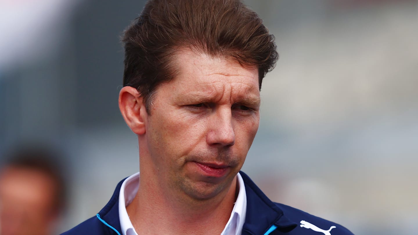 ZANDVOORT, NETHERLANDS - AUGUST 23: James Vowles, Team Principal of Williams looks on in the