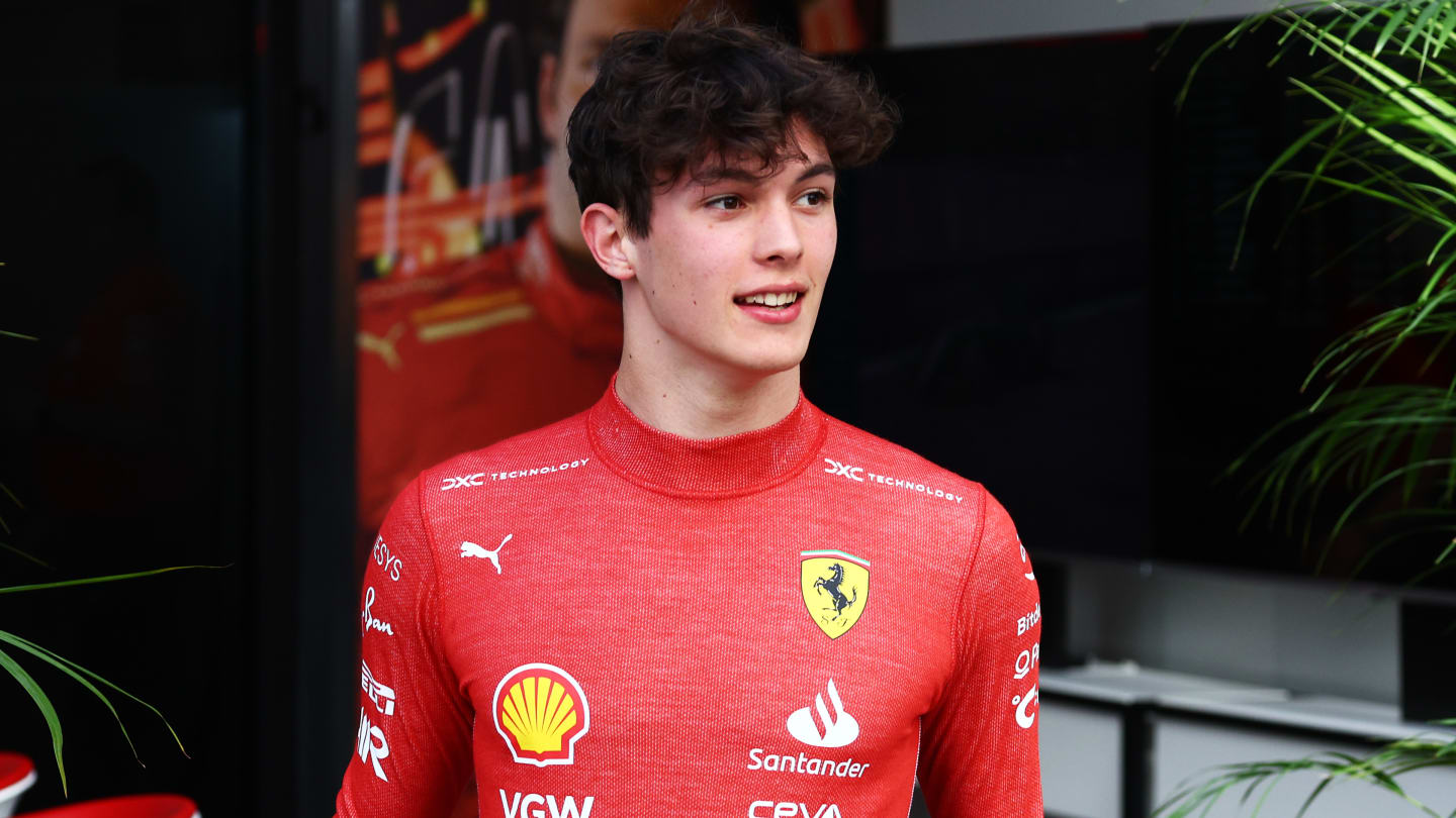 Who is Oliver Bearman? The new Ferrari rookie's career so far as he steps  in for Carlos Sainz | Formula 1®