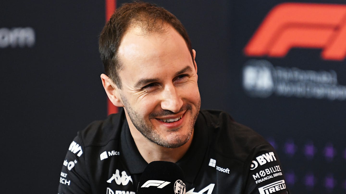 AUSTIN, TEXAS - OCTOBER 18: Oliver Oakes, Team Principal of Alpine F1 attends the Team Principals