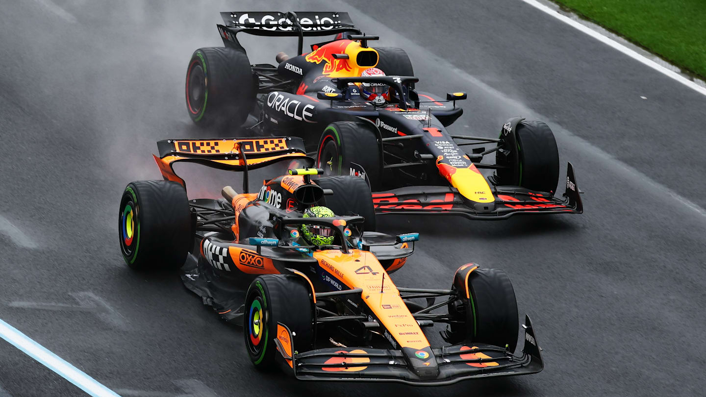 MELBOURNE, AUSTRALIA - MARCH 16: Lando Norris of Great Britain driving the (4) McLaren MCL39