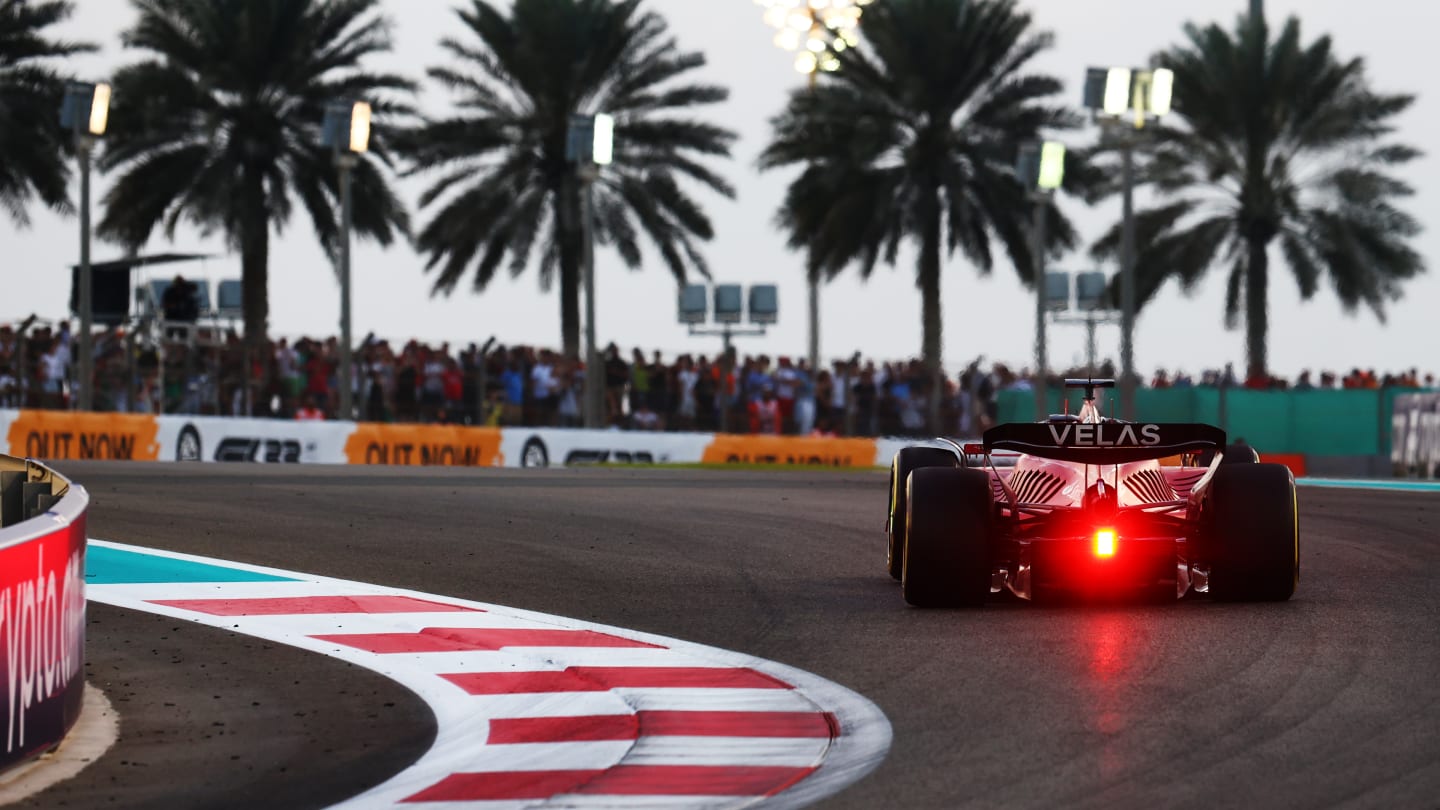 ABU DHABI, UNITED ARAB EMIRATES - NOVEMBER 20: Charles Leclerc of Monaco driving the (16) Ferrari