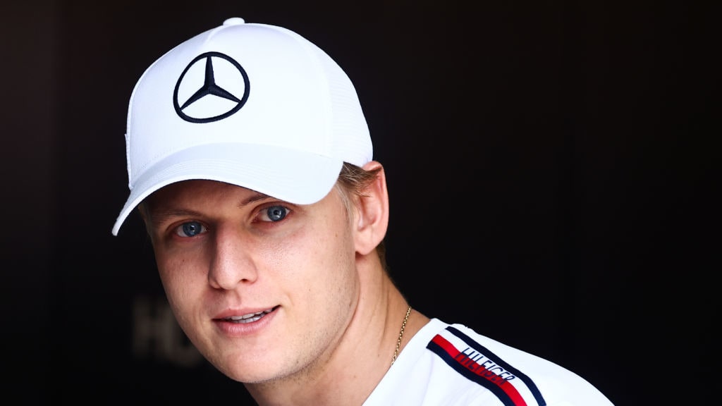 BARCELONA, SPAIN - JUNE 3: Mick Schumacher of Germany and Mercedes-AMG PETRONAS F1 Team during