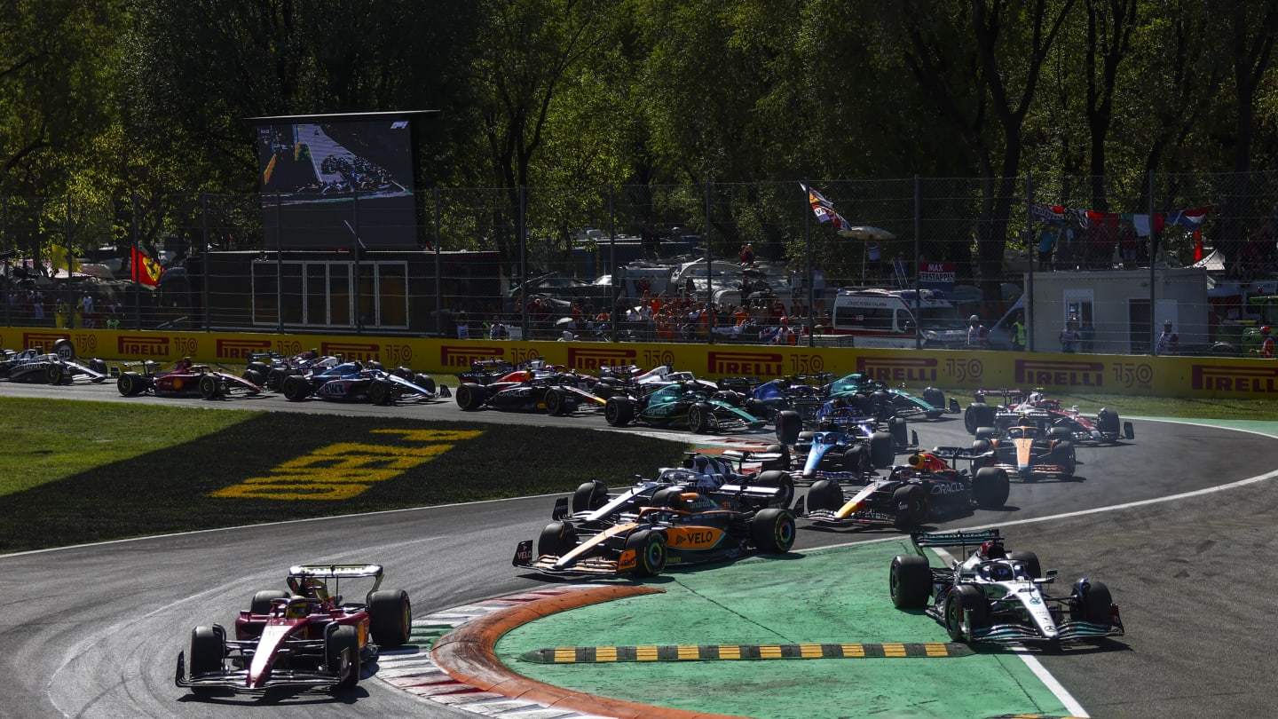 Formula 1 Italian Grand Prix race at Circuit Monza, on September 11, 2022 in Monza, Italy (Photo by