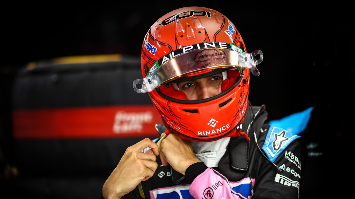 SINGAPORE, SINGAPORE - SEPTEMBER 15: Pierre Gasly of France driving the (10) Alpine F1 A523 Renault