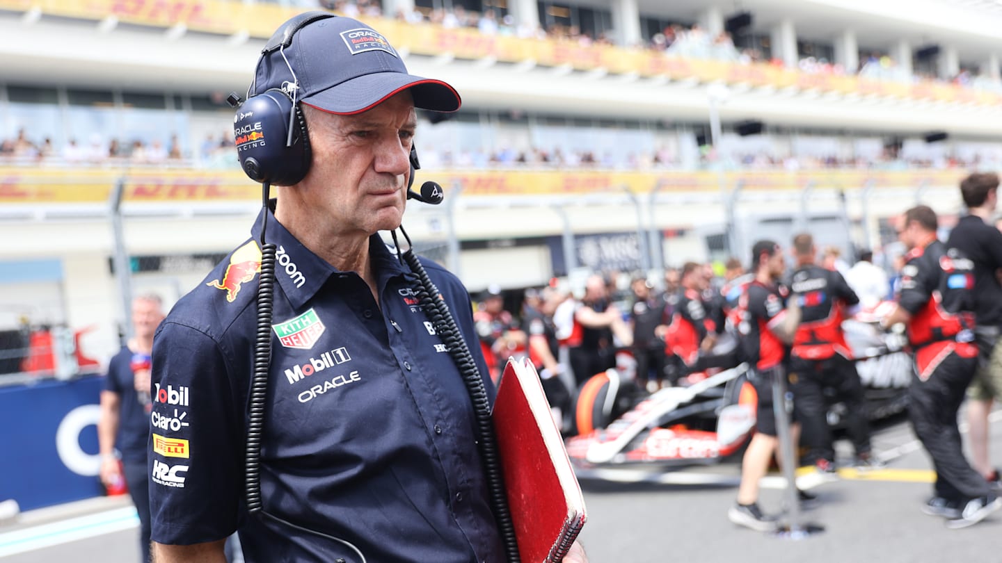 Adrian Newey before Sprint ahead of the Formula 1 Miami Grand Prix at Miami International Autodrome