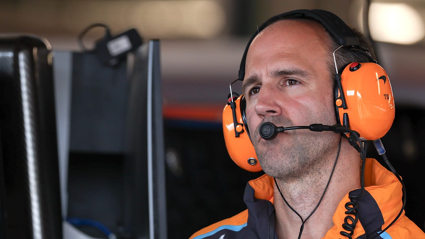 MONTREAL, CANADA - JUNE 7: Tom Stallard of Great Britain and McLaren F1 Team in the garage during