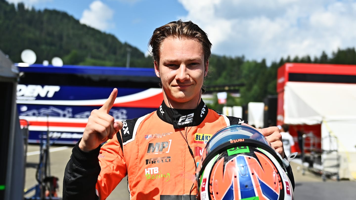 SPIELBERG, AUSTRIA - JUNE 28: Pole position qualifier Dennis Hauger of Norway and MP Motorsport