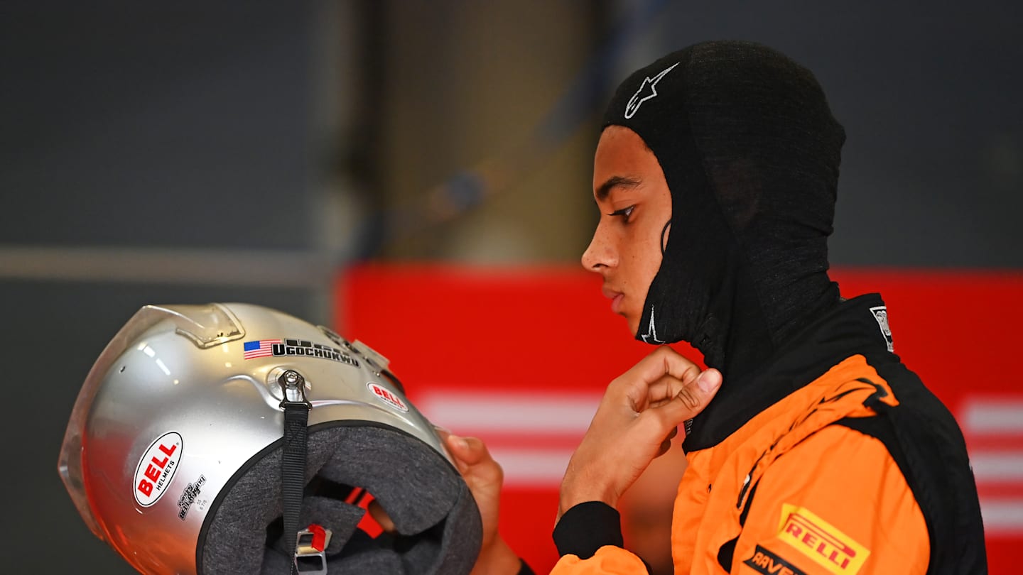 JEREZ DE LA FRONTERA, SPAIN - OCTOBER 08: Ugo Ugochukwu of United States and PREMA Racing (3)