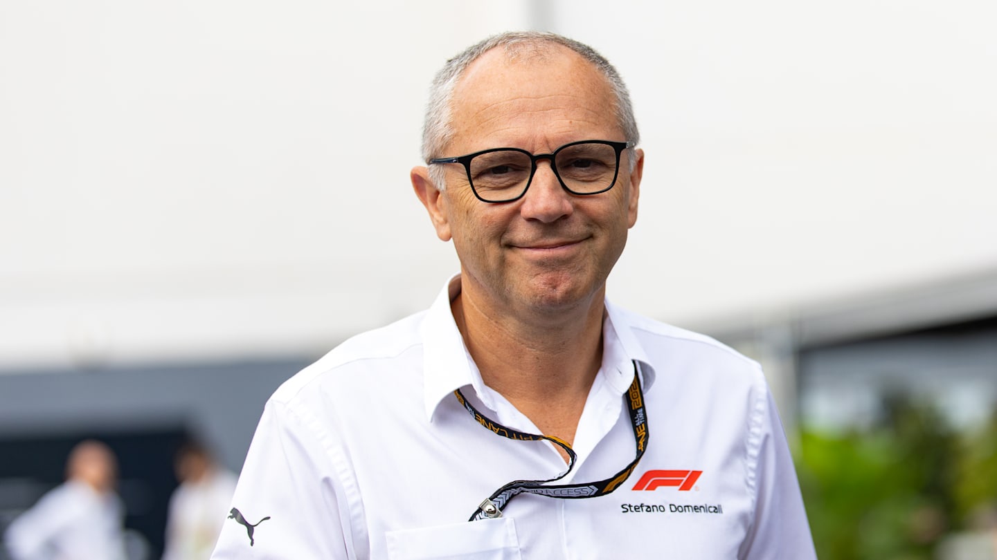 BUDAPEST, HUNGARY - JULY 20: Stefano Domenicali of Italy and Formula One walks in the paddock