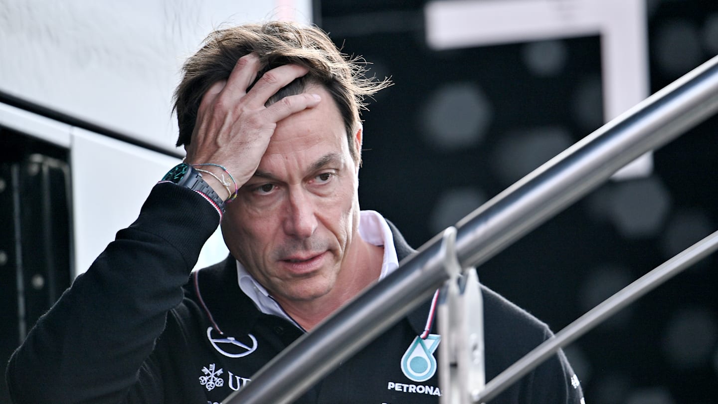 MONTREAL, QUEBEC - JUNE 08: Mercedes GP Executive Director Toto Wolff looks on in the Pitlane after