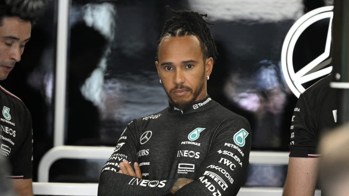 Lewis Hamilton in Barcelona Practice