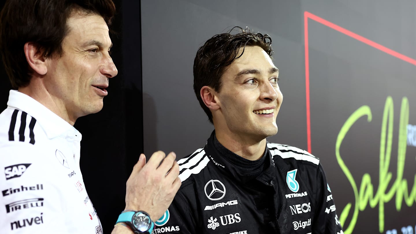 BAHRAIN, BAHRAIN - APRIL 13: Toto Wolff, Executive Director of Mercedes AMG Petronas F1 Team and