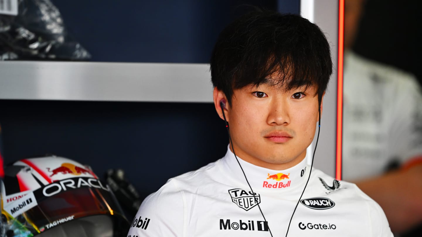 SUZUKA, JAPAN - APRIL 05: Fifteenth placed qualifier Yuki Tsunoda of Japan and Oracle Red Bull