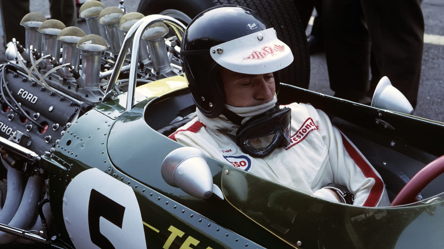 Jim Clark, Lotus 49 Ford Cosworth, Grand Prix of Belgium, Spa Francorchamps, 18 June 1967. (Photo