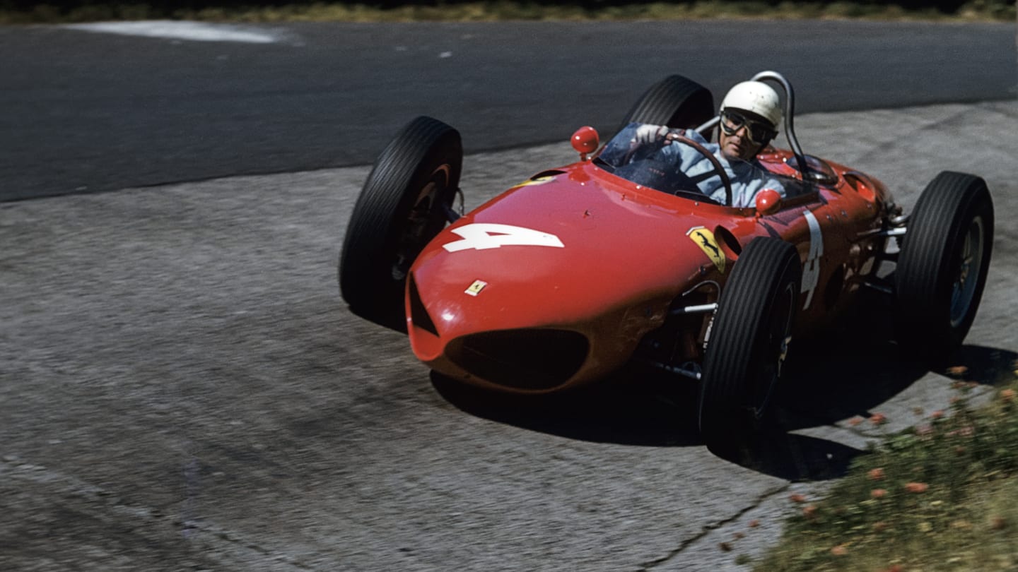 Phil Hill, Ferrari 156 Sharknose, Grand Prix of Germany, Nurburgring, 06 August 1961. Phil Hill