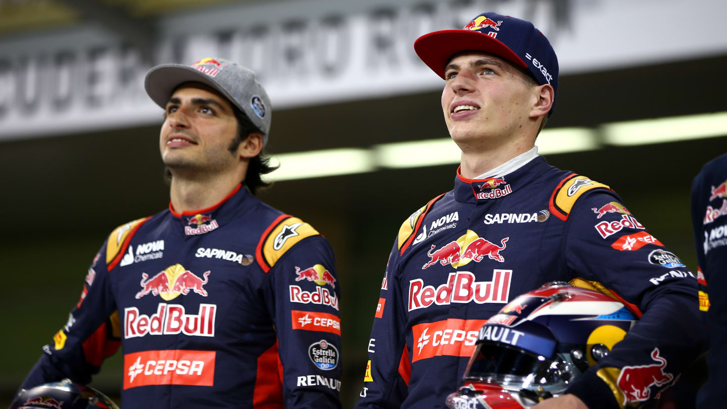 ABU DHABI, UNITED ARAB EMIRATES - NOVEMBER 26:  Max Verstappen of Netherlands and Scuderia Toro