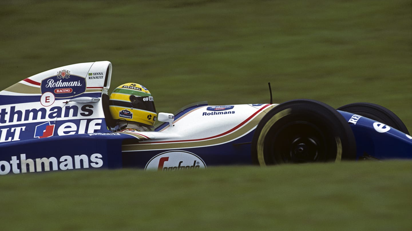 Ayrton Senna, Williams-Renault FW16, Grand Prix of Brazil, Autodromo Jose Carlos Pace, Interlagos,