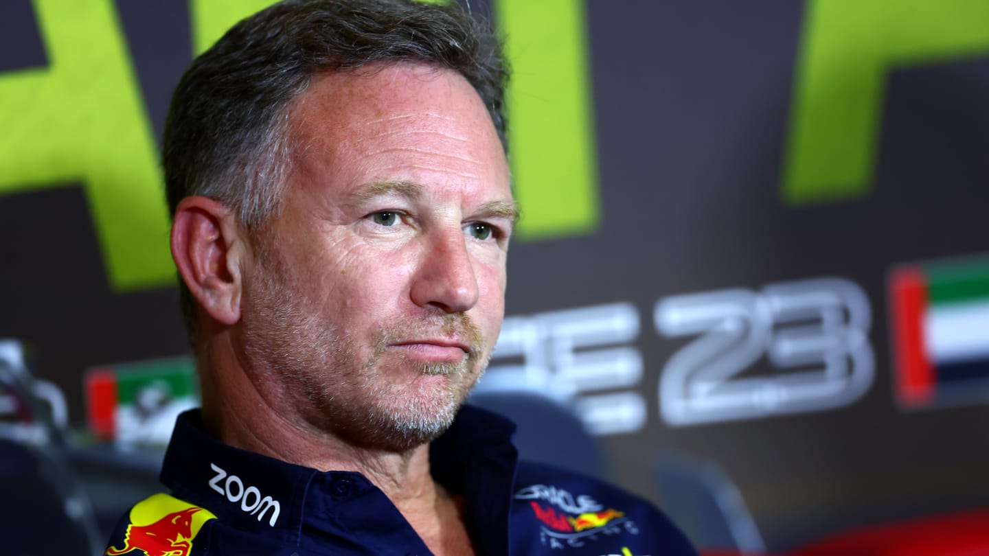 ABU DHABI, UNITED ARAB EMIRATES - NOVEMBER 24: Red Bull Racing Team Principal Christian Horner