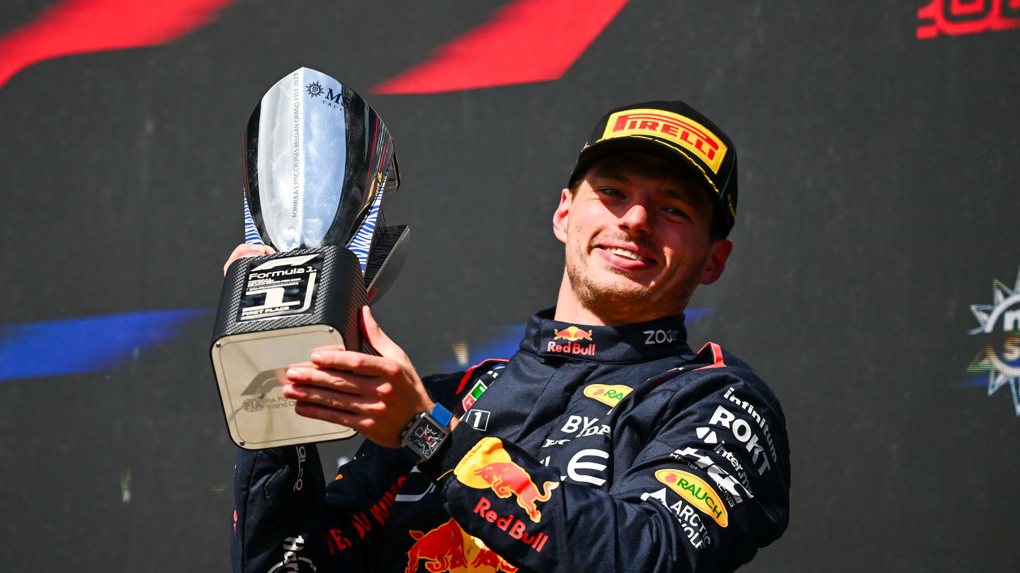 SPA, BELGIUM - JULY 30: Max Verstappen of the Netherlands driving the (1) Oracle Red Bull Racing