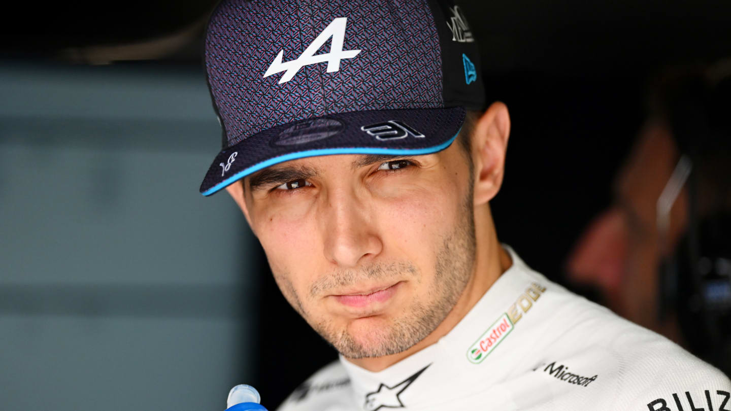 MONTREAL, QUEBEC - JUNE 16: Esteban Ocon of France and Alpine F1 looks on in the garage during