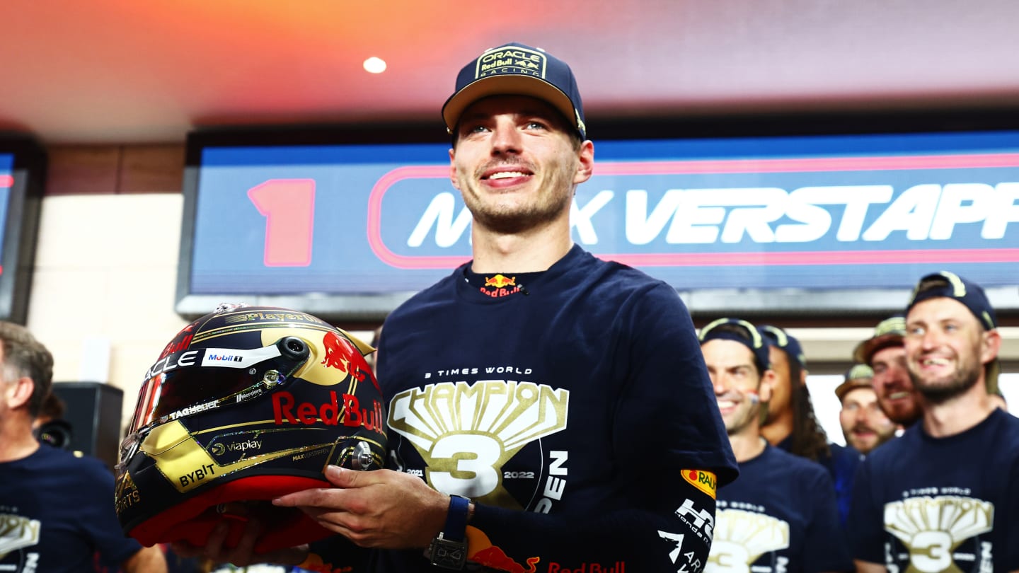 LUSAIL CITY, QATAR - OCTOBER 07: 2023 F1 World Drivers Champion Max Verstappen of the Netherlands