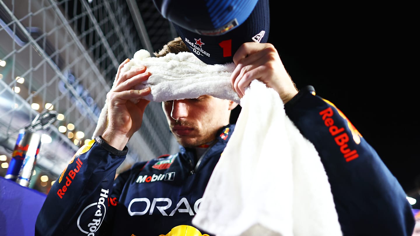 SINGAPORE, SINGAPORE - SEPTEMBER 22: Max Verstappen of the Netherlands and Oracle Red Bull Racing