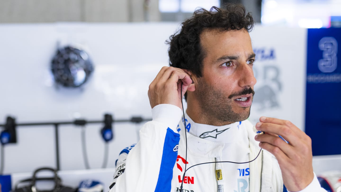 SPIELBERG, AUSTRIA - JUNE 30: Daniel Ricciardo of Australia and Visa Cash App RB prepares to drive