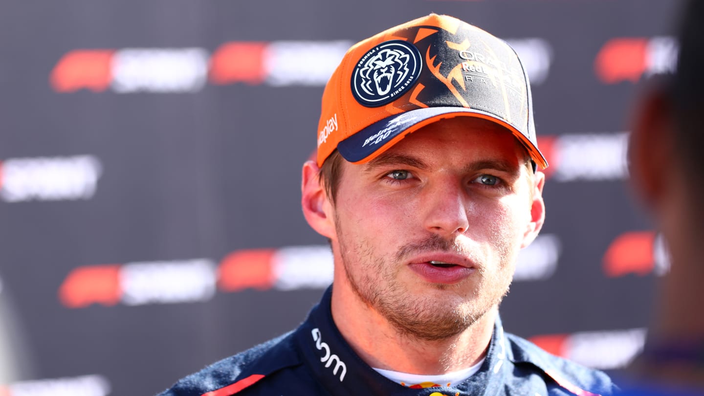 SPIELBERG, AUSTRIA - JUNE 28: Pole position qualifier Max Verstappen of the Netherlands and Oracle