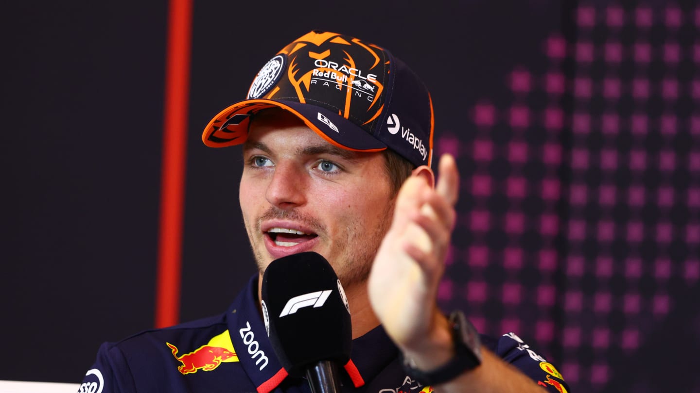 SPIELBERG, AUSTRIA - JUNE 27: Max Verstappen of the Netherlands and Oracle Red Bull Racing attends