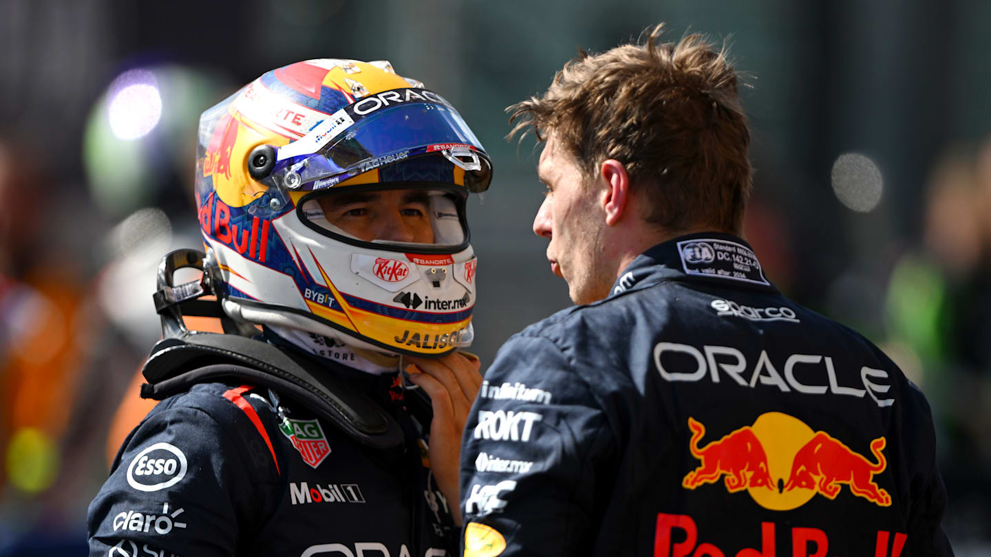 SPA, BELGIUM - JULY 28: 5th placed Max Verstappen of the Netherlands and Oracle Red Bull Racing and