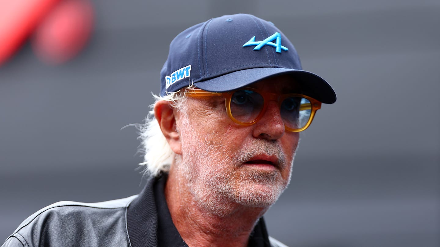 SPA, BELGIUM - JULY 27: Flavio Briatore, Executive Advisor to Alpine F1, arrives in the Paddock