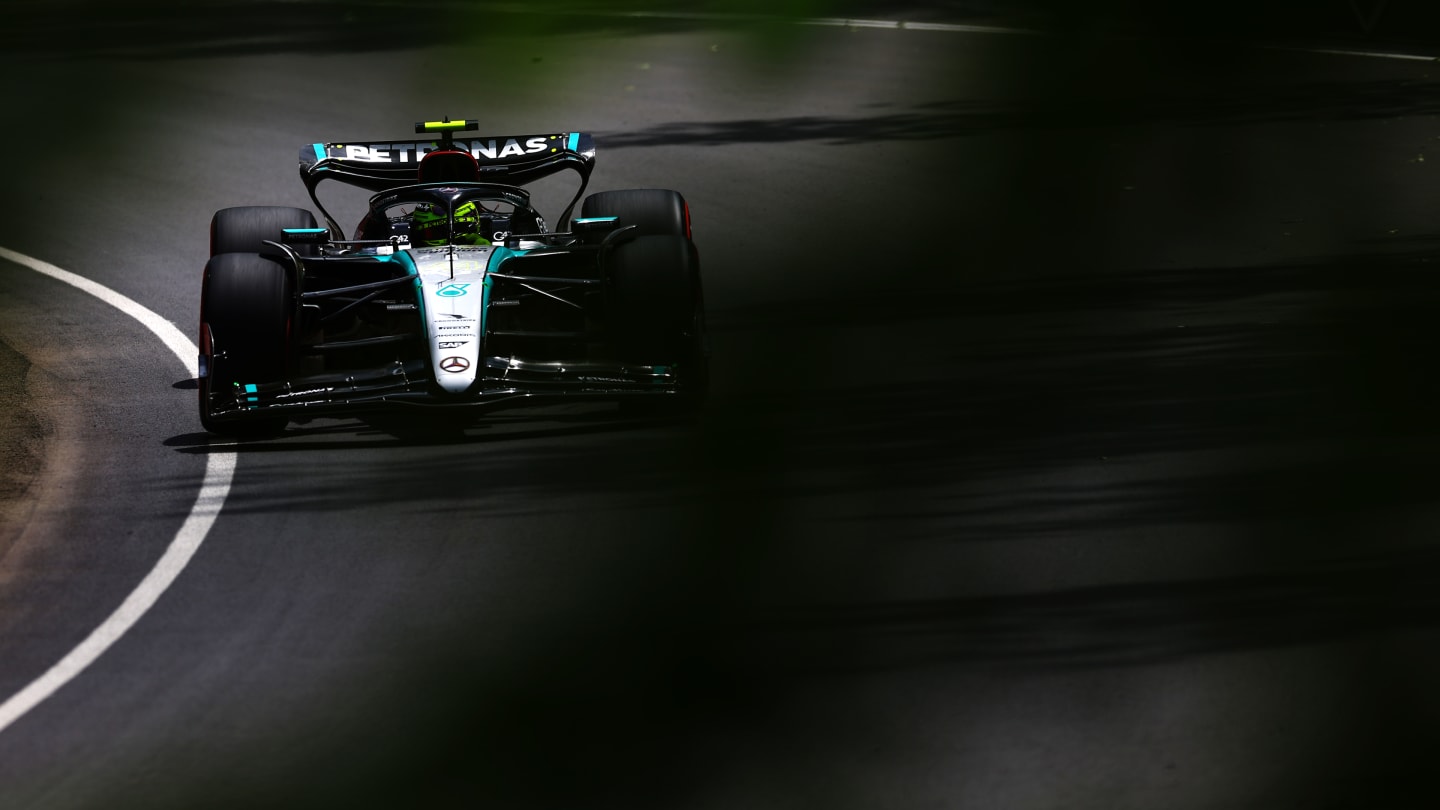 MONTREAL, QUEBEC - JUNE 08: Lewis Hamilton of Great Britain driving the (44) Mercedes AMG Petronas