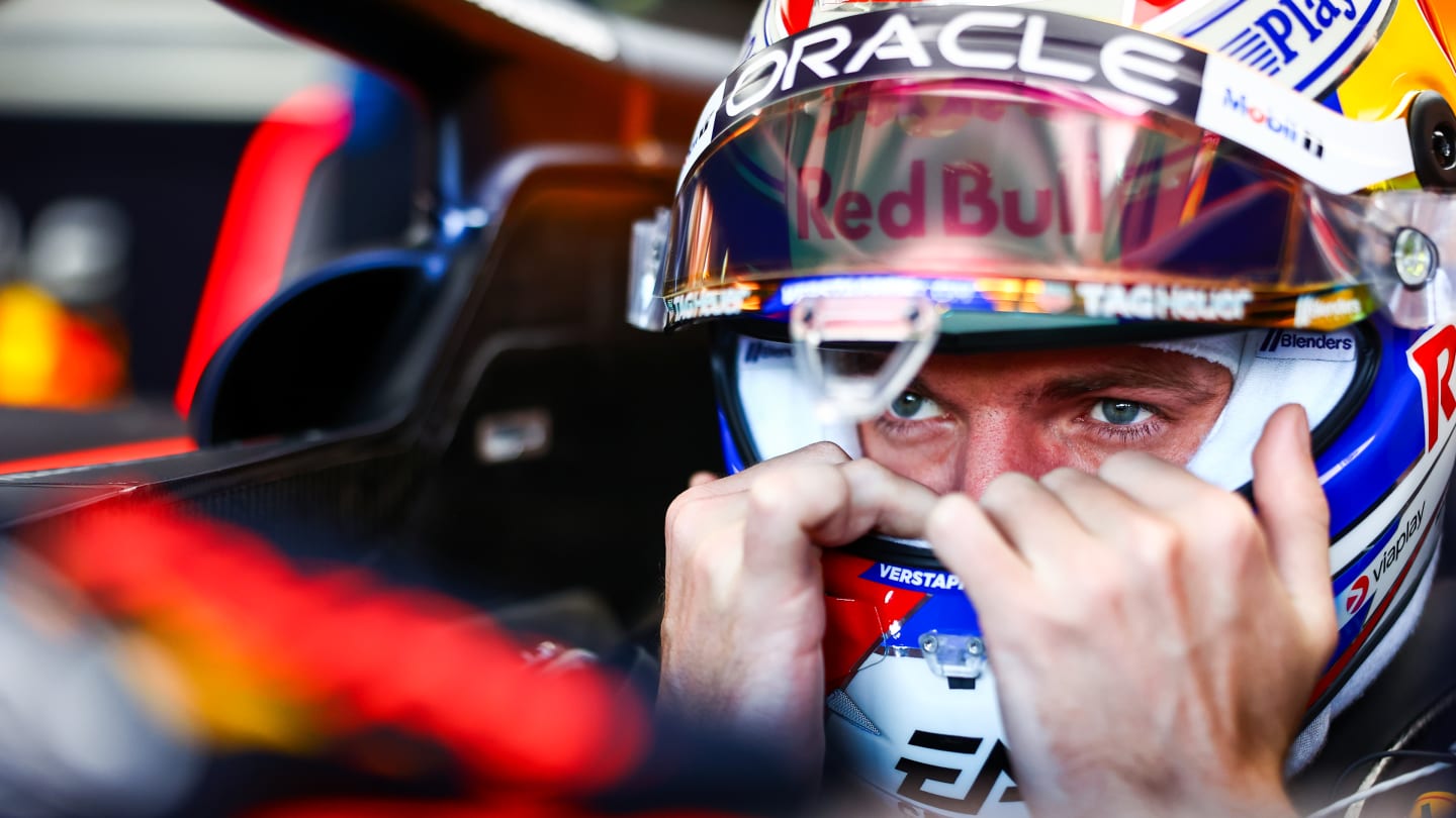 IMOLA, ITALY - MAY 17: Max Verstappen of the Netherlands and Oracle Red Bull Racing prepares to