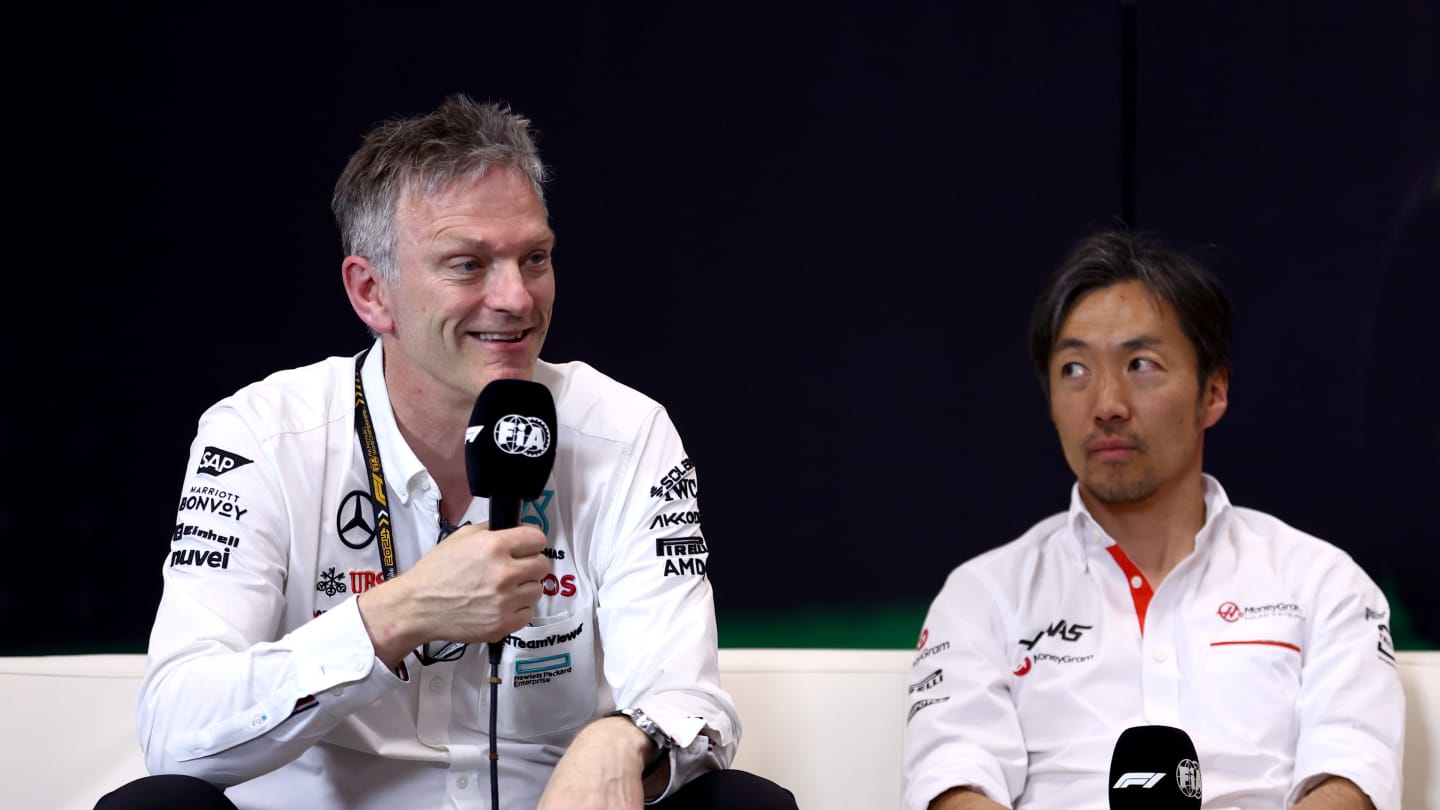 IMOLA, ITALY - MAY 17: James Allison, Technical Director at Mercedes GP and Haas F1 Team Principal