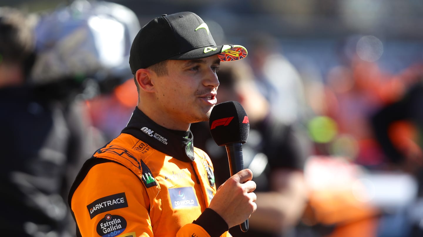 Lando Norris at the 2024 British Grand Prix