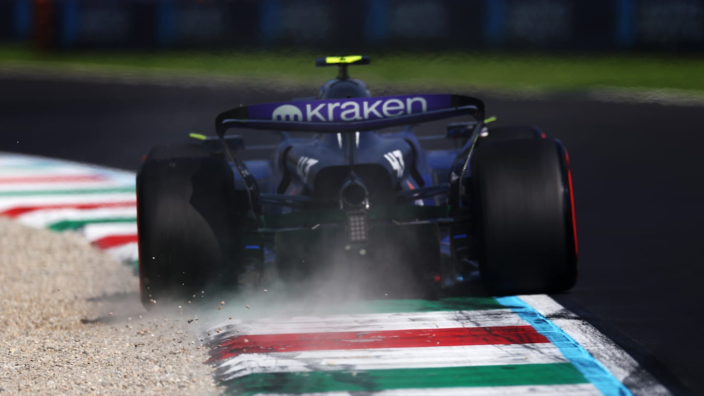 MONZA, ITALY - AUGUST 31: Franco Colapinto of Argentina driving the (43) Williams FW46 Mercedes on