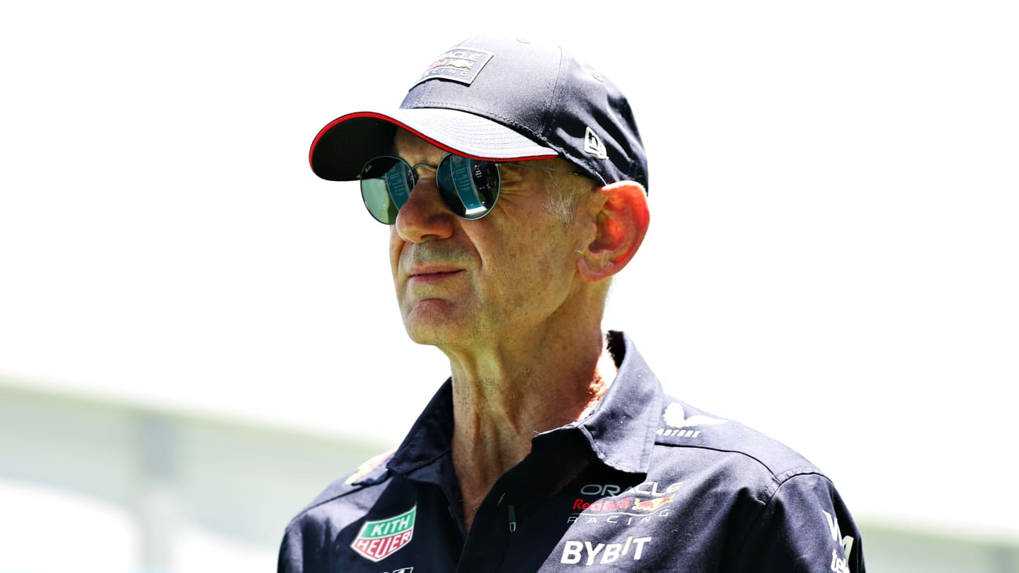 MIAMI, FLORIDA - MAY 03: Adrian Newey, the Chief Technical Officer of Oracle Red Bull Racing looks