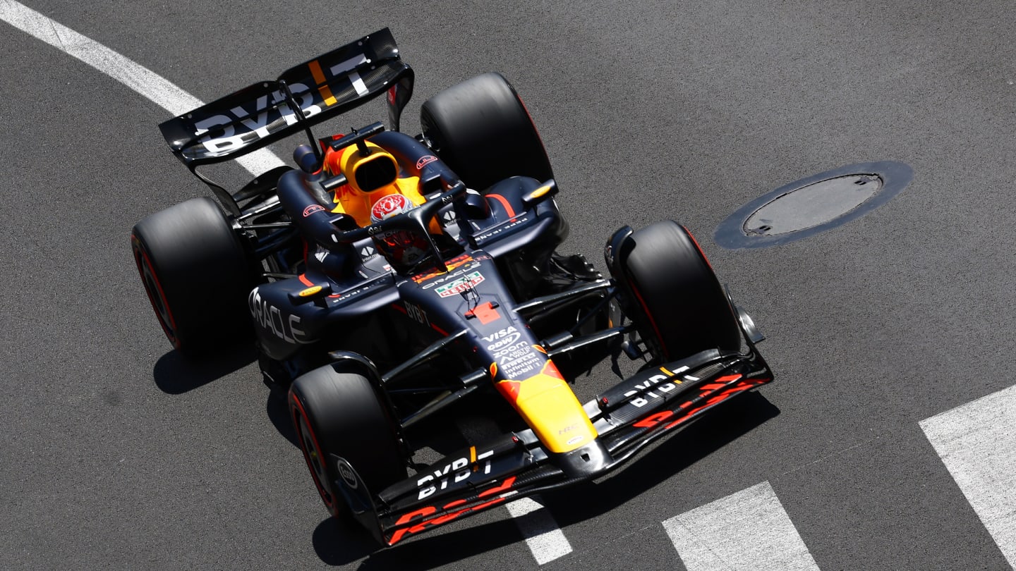 MONTE-CARLO, MONACO - MAY 25: Max Verstappen of the Netherlands driving the (1) Oracle Red Bull