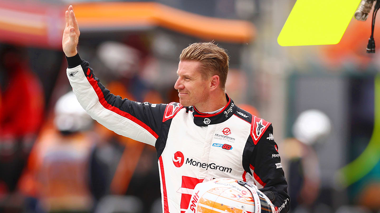 ZANDVOORT, NETHERLANDS - AUGUST 24: 14th place qualifier Nico Hulkenberg of Germany and Haas F1