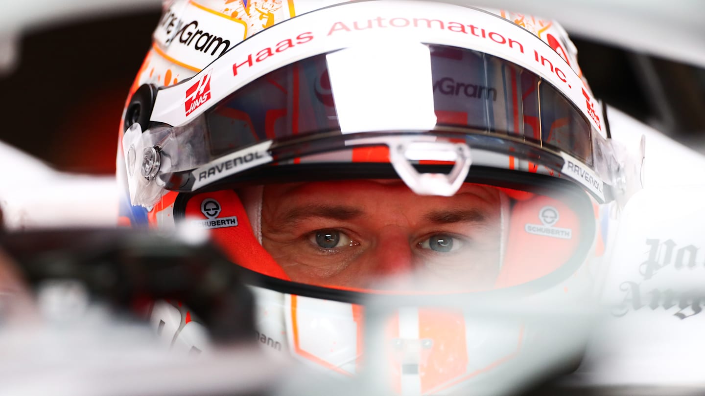 ZANDVOORT, NETHERLANDS - AUGUST 24: Nico Hulkenberg of Germany and Haas  during practice ahead of