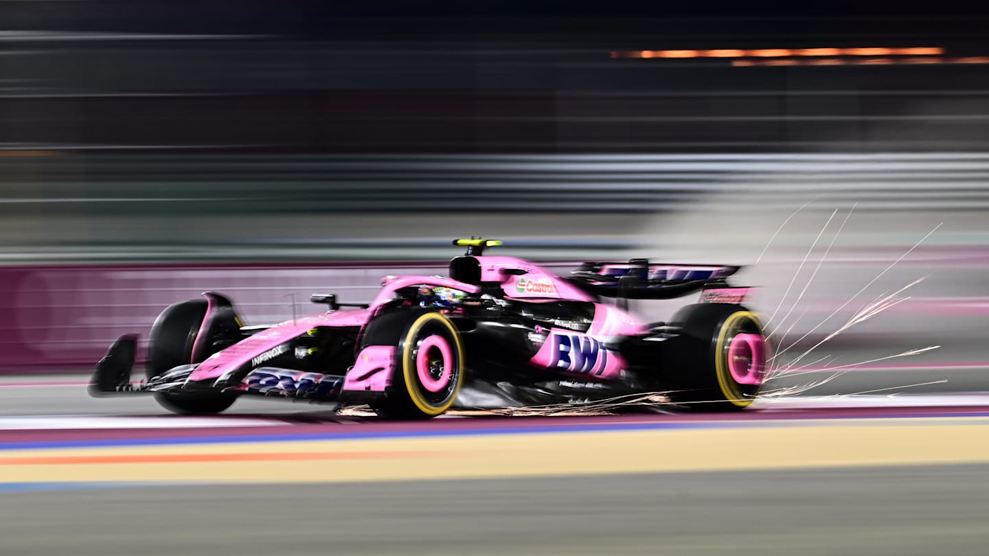LUSAIL CITY, QATAR - DECEMBER 01: Pierre Gasly of France driving the (10) Alpine F1 A524 Renault on