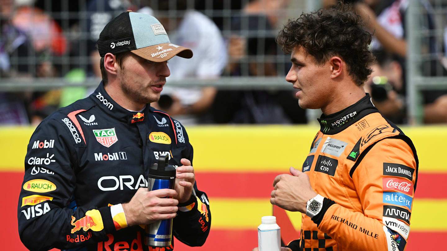 AUSTIN, TEXAS - OCTOBER 19: Sprint winner Max Verstappen of the Netherlands and Oracle Red Bull