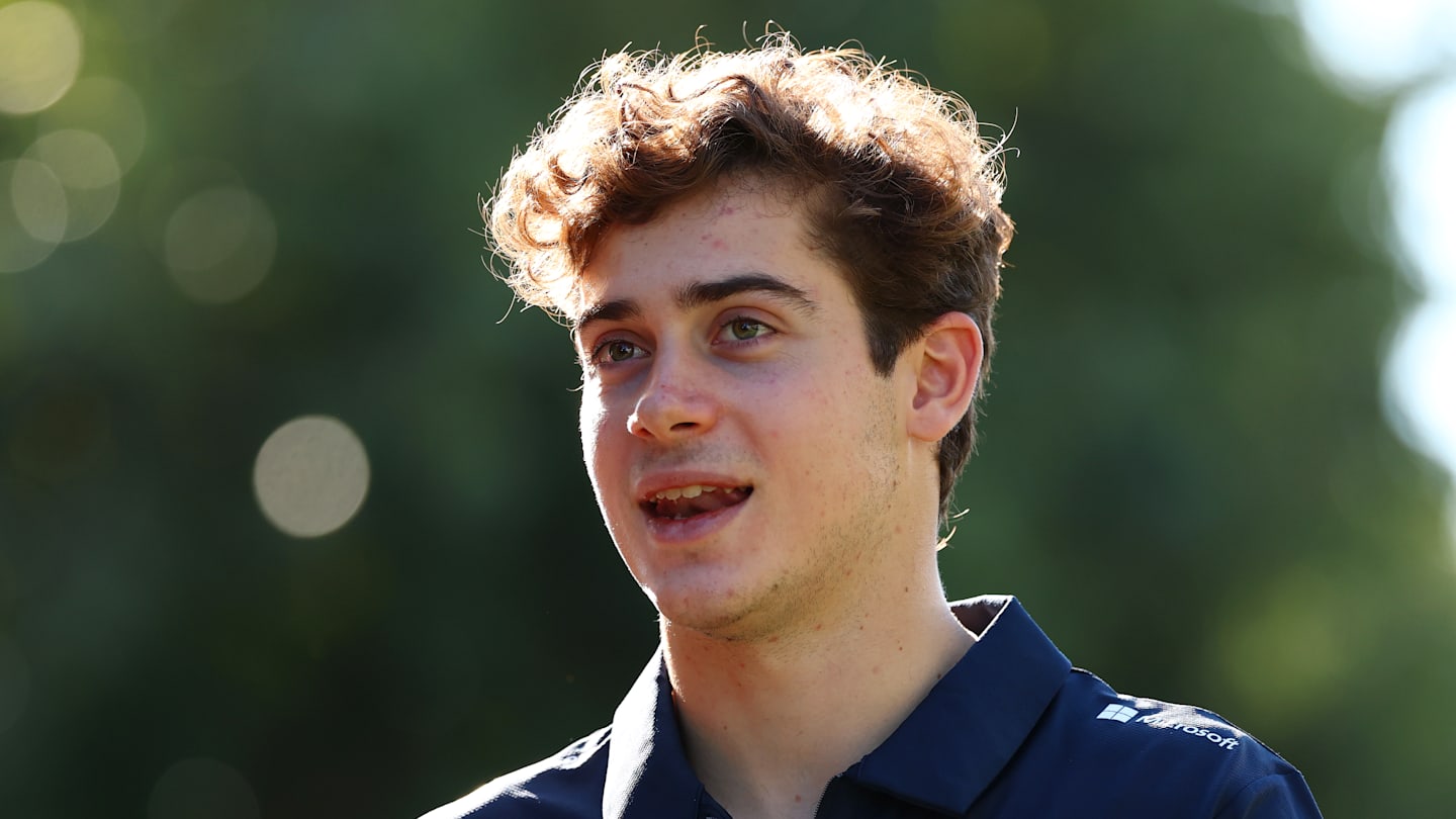 MELBOURNE, AUSTRALIA - 13 DE MARZO: Franco Colapinto, piloto reserva de Alpine F1